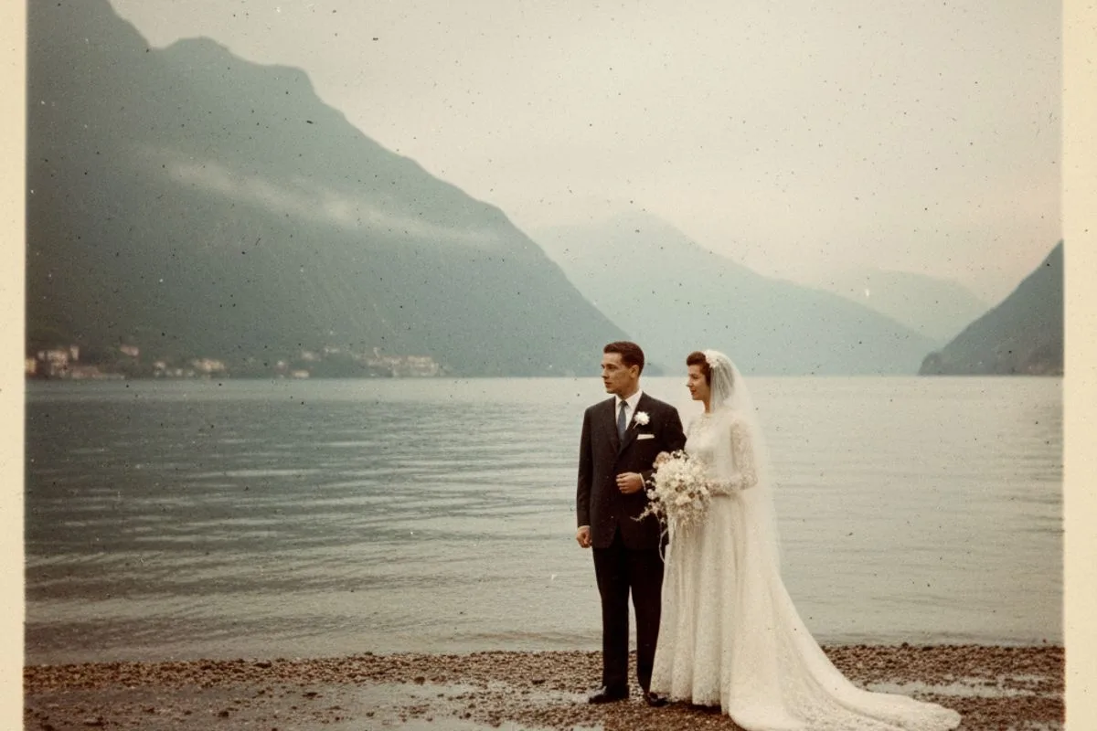The wedding by the water